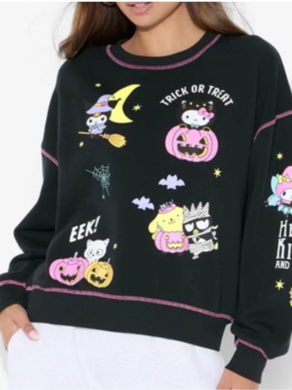 Sanrio Hello Kitty Halloween Sweatshirt 
Size XL